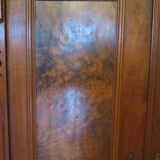 Bahut Buffet 1900 - Napoléon III - Placage noyer - 1 tiroir - 2 portes