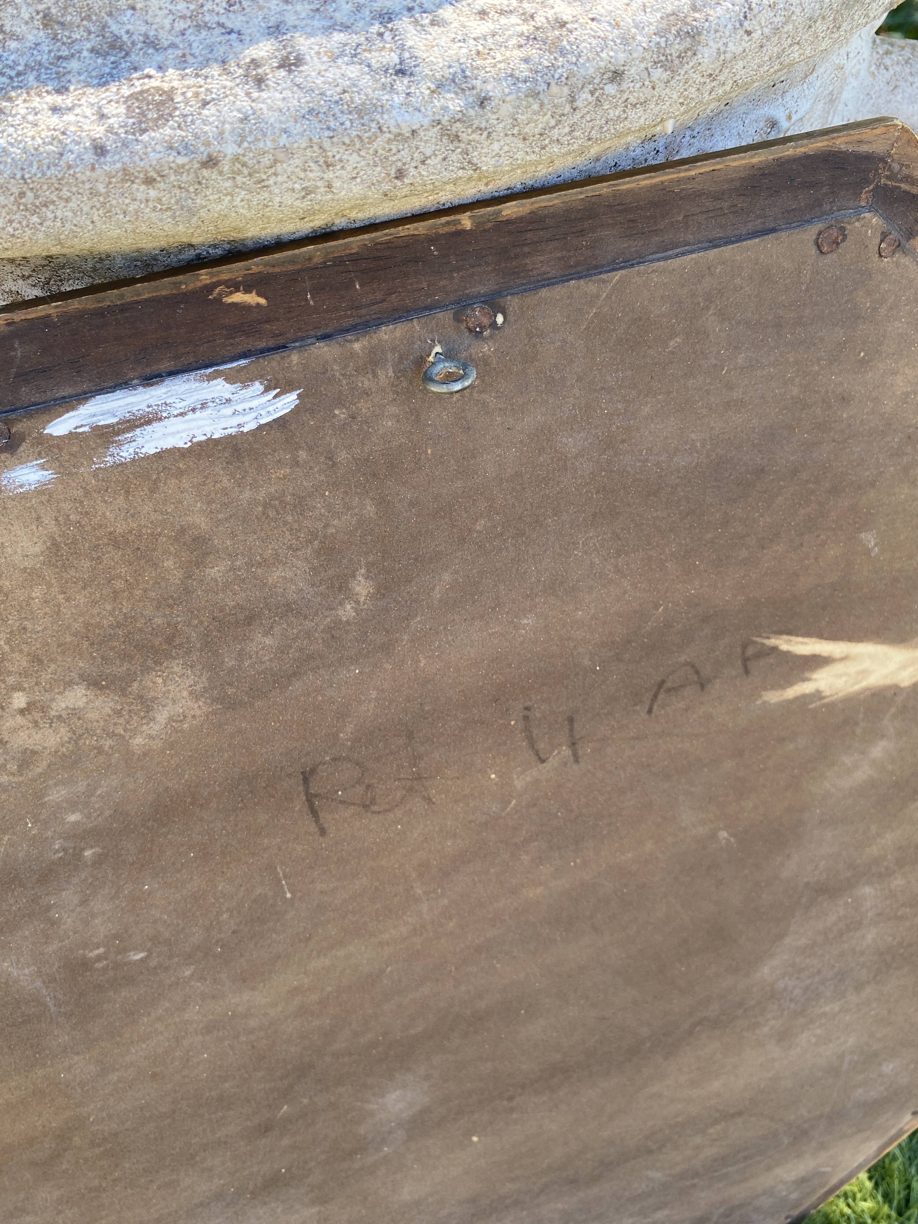 Mirror with glazing beads, 1940s