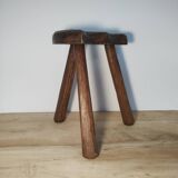Brutalist tripod stool