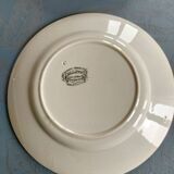 Rare set of 6 plates Creil & Montereau (Floral pattern) – circa 1850