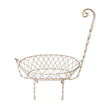 Cradle in wrought iron