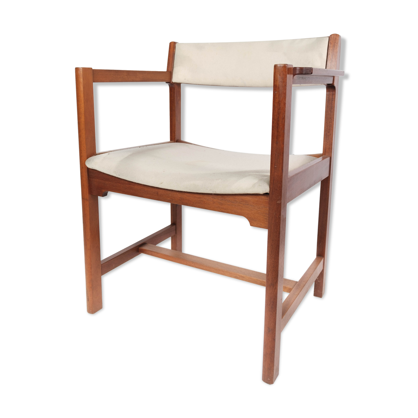 Armchair in mahogany of Danish design  by Søborg Furniture, 1960s
