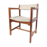 Armchair in mahogany of Danish design  by Søborg Furniture, 1960s