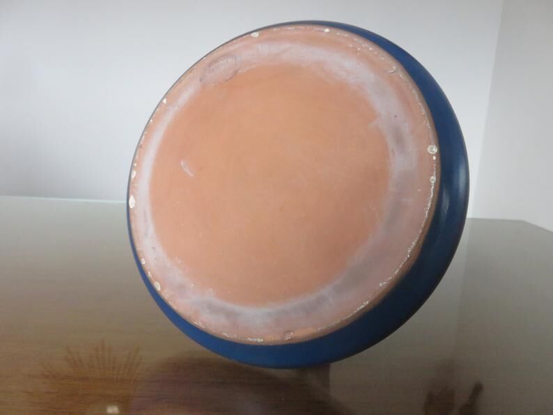Modernist ceramic vase Plascassier de Grasse Pottery de la Brague 60s 70s