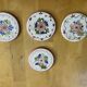 Series 4 coasters saint pierre coloured ceramic mid-century #e