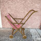 Poussette ancienne pour poupée