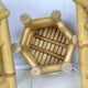 Pull-out table bamboo