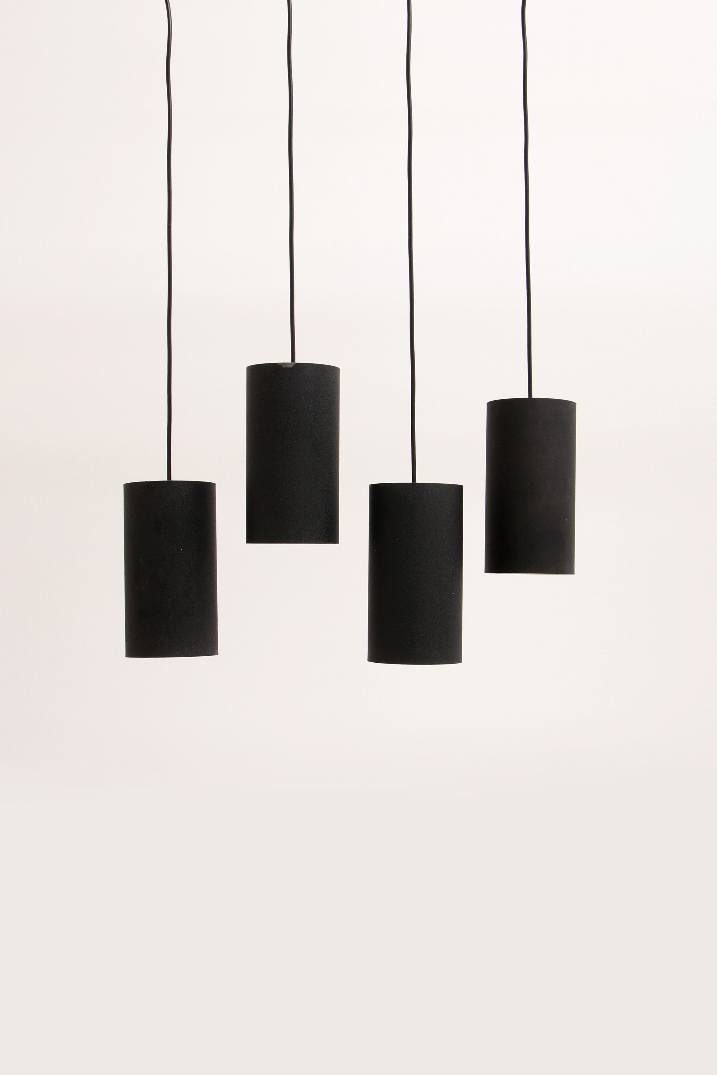 Philips set of 4 hanging lamps model nt 48 design by argenta, 1960