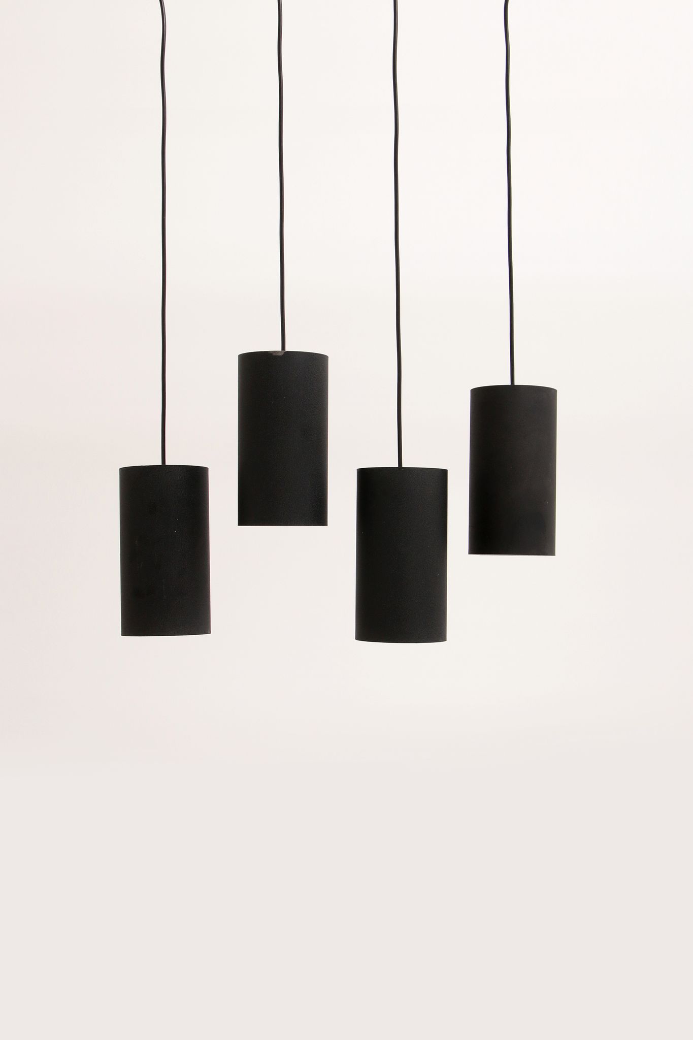 Philips set of 4 hanging lamps model nt 48 design by argenta, 1960