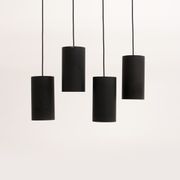 Philips set of 4 hanging lamps model nt 48 design by argenta, 1960