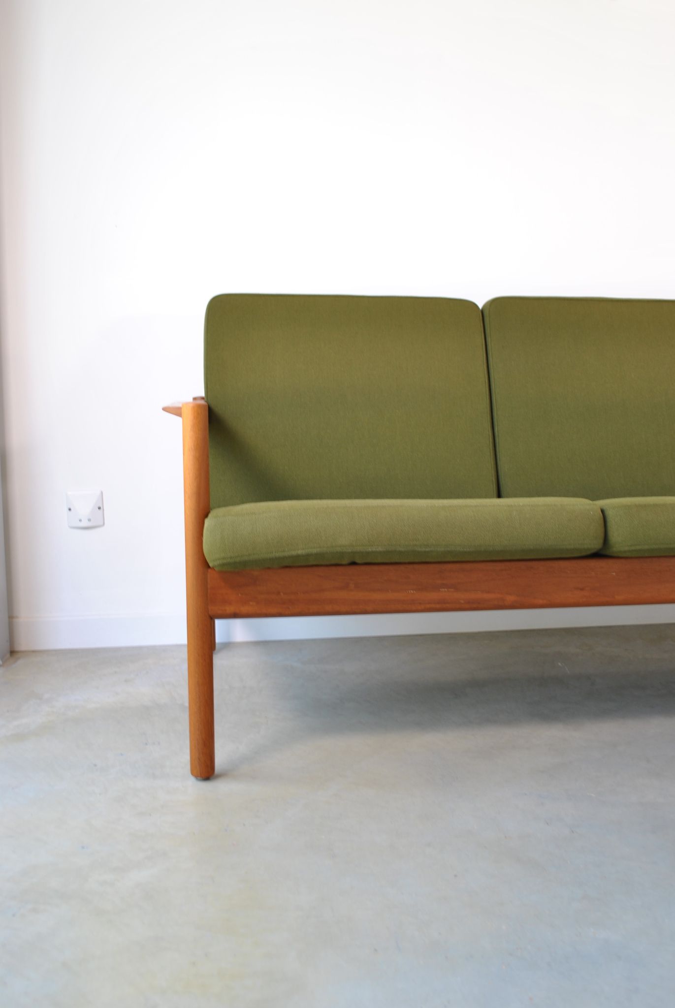 Danish sofa by Kai Kristiansen by Magnus Olesen for Domus Danica year 60
