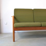 Danish sofa by Kai Kristiansen by Magnus Olesen for Domus Danica year 60