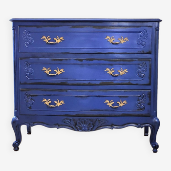 Klein blue chest of drawers