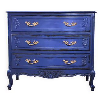 Klein blue chest of drawers