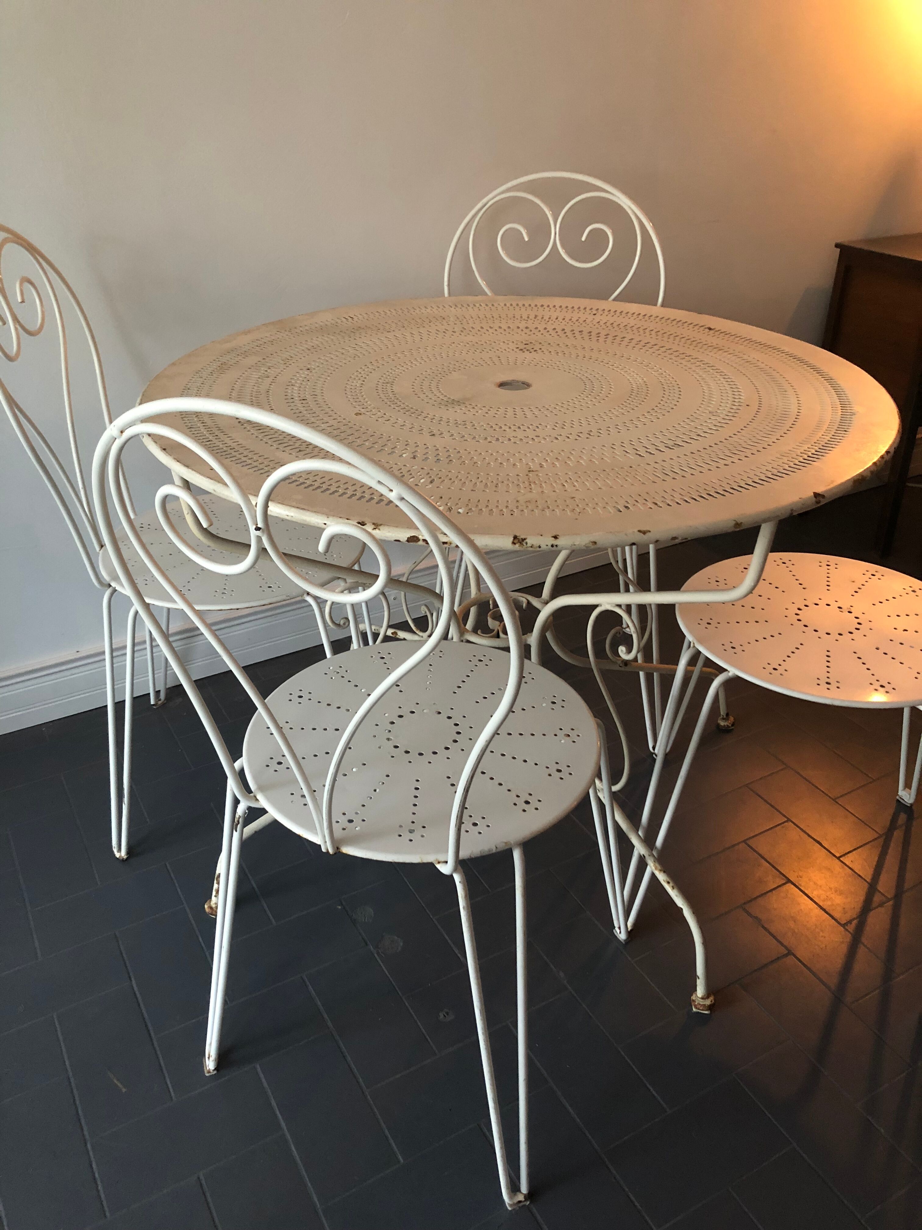 Old garden furniture