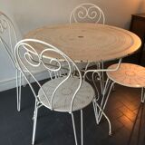 Old garden furniture