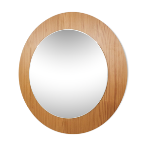 Miroir de pinède ronde - moderne