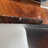 Art Deco style console with mahogany marquetry