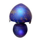 Blown glass lamp