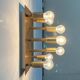 Vintage German Brass Ceiling or Wall Lamp from Sölken, 1970s