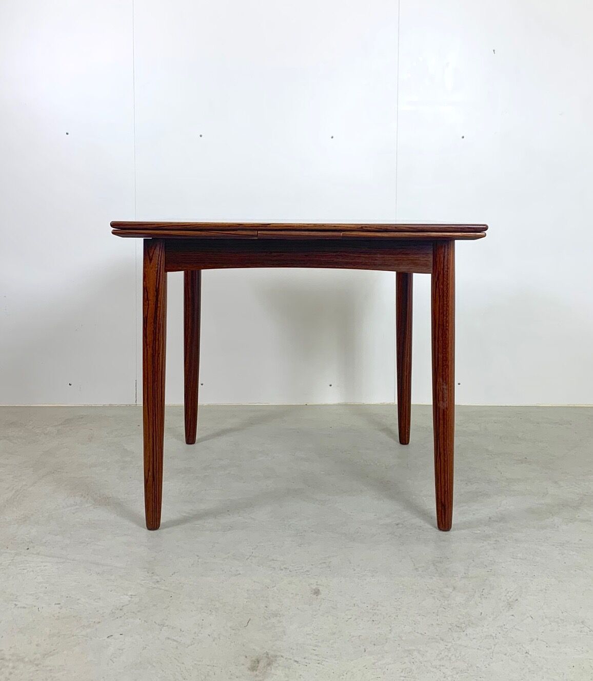 Square dining table in palisander by Lübke, 1960