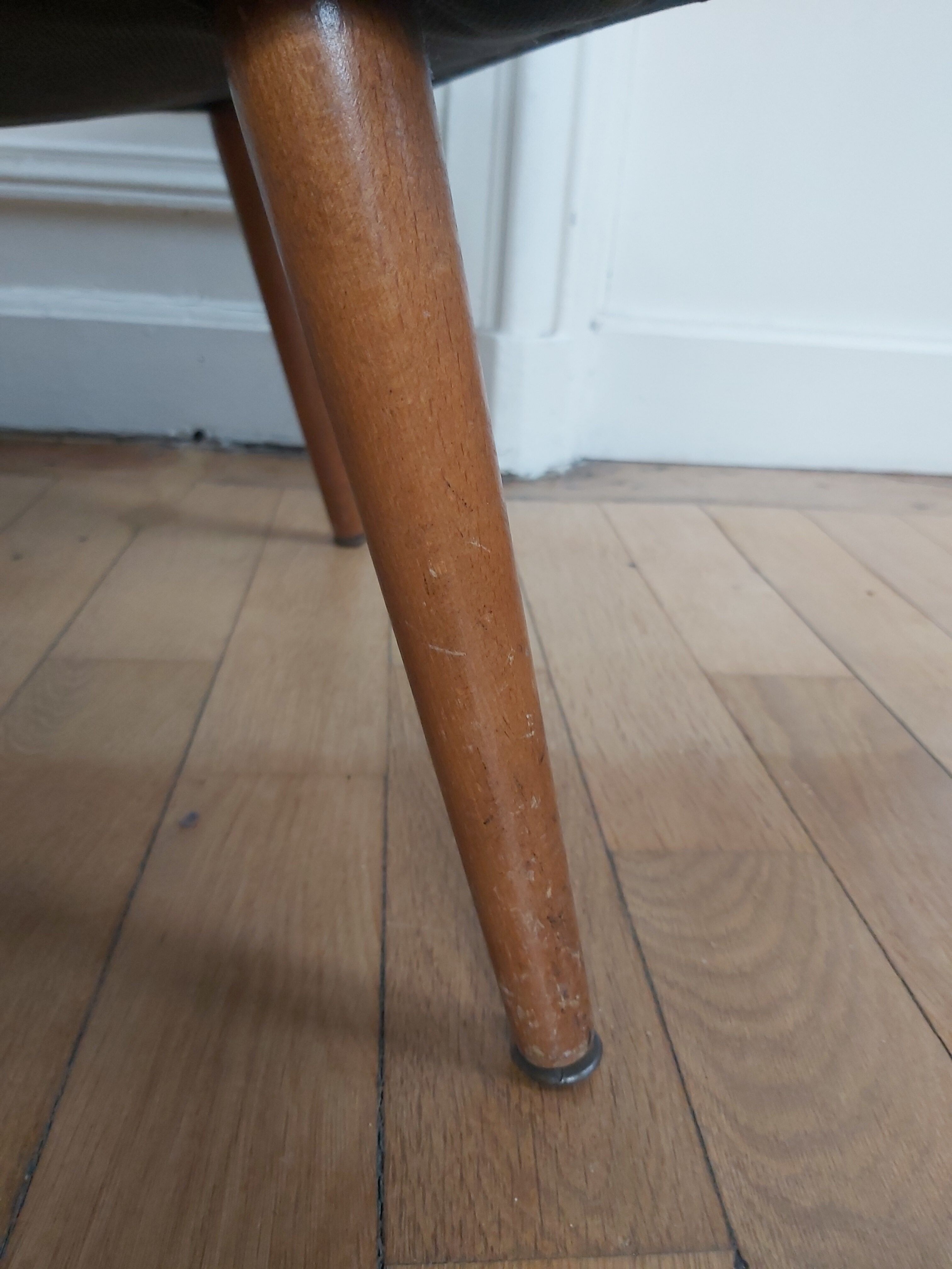 Restored 60s cocktail armchair