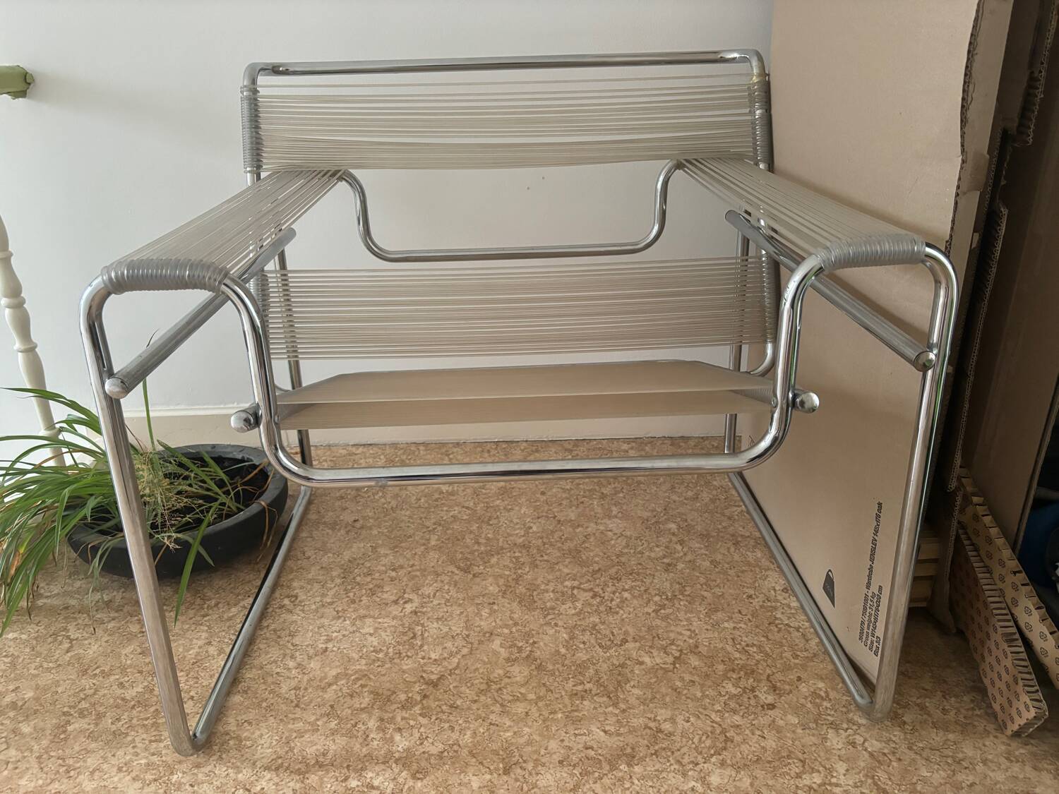 B3 armchair by Marcel Breuer  from the 1980s