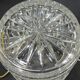 Champagne bucket cut glass