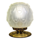 Vintage Art Deco table lamp with its artichoke globe.