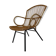 Vintage rattan chair by Dirk van Sliedregt Rohe Noordwolde 1960 in the Netherlands