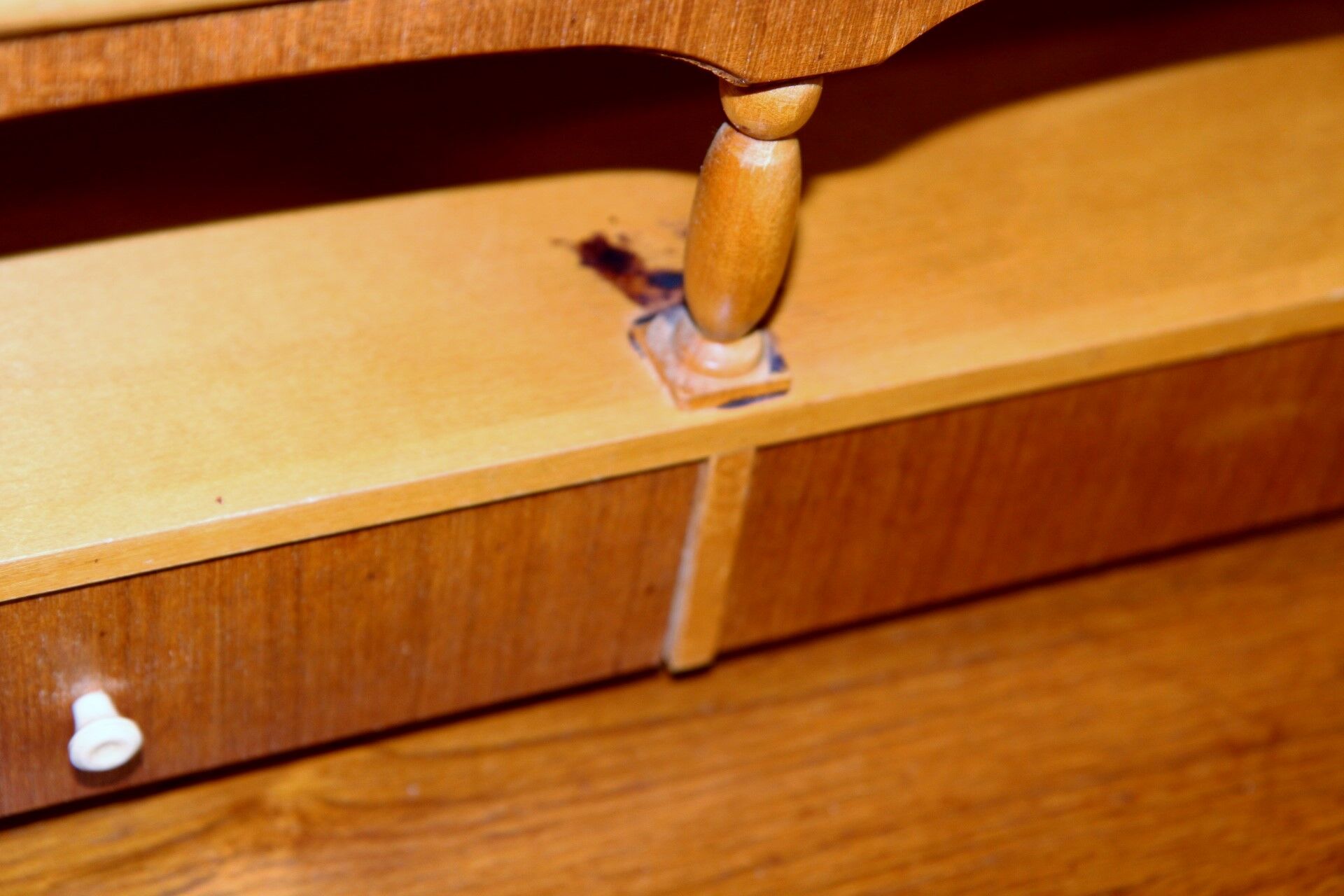 Teak secretary, Sweden, 1960