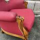 Pair of Louis Philippe style armchairs, vintage, 1960s