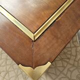 Solid mahogany chest