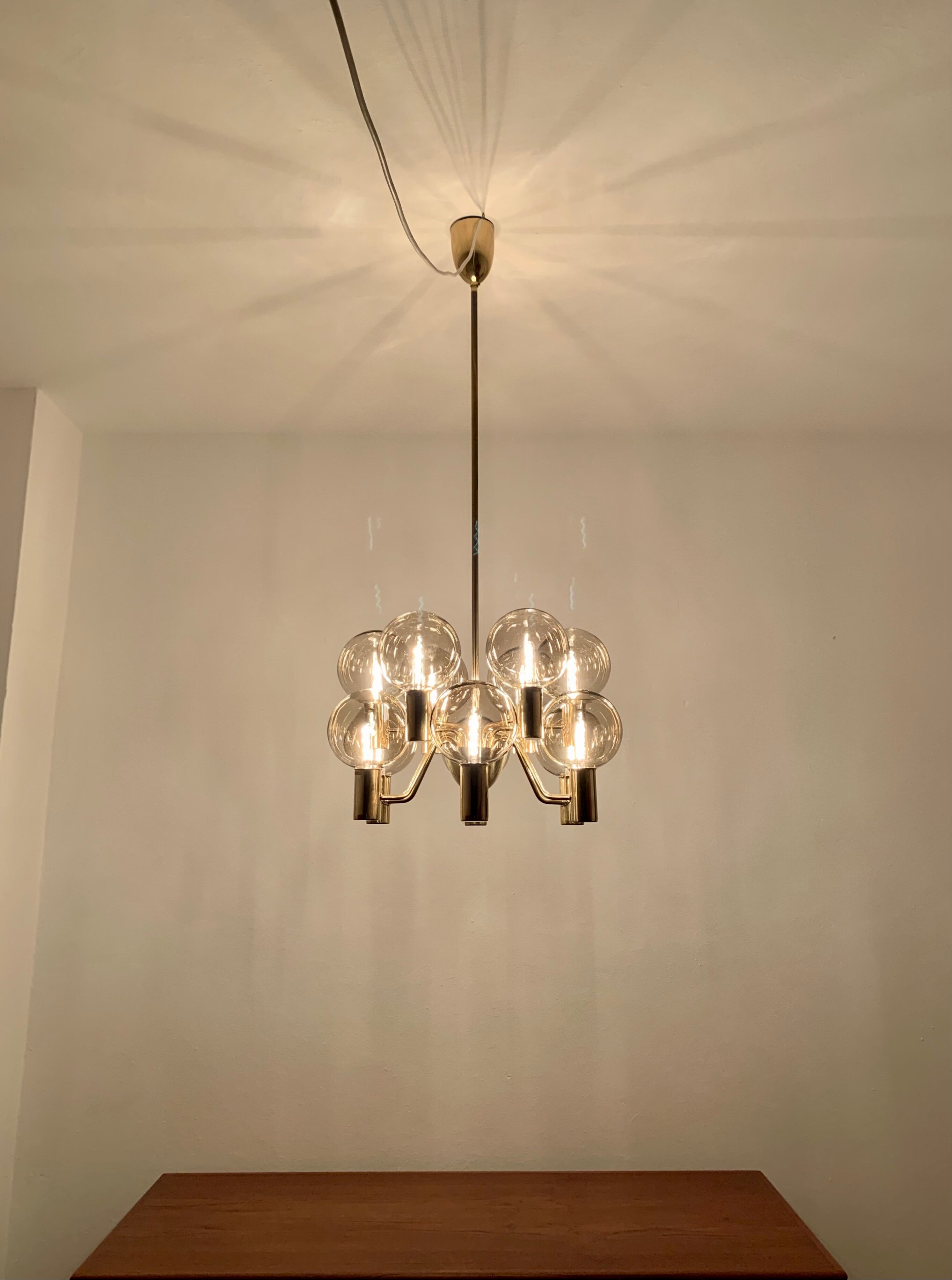 Swedish Patricia Chandelier by Hans Agne Jakobsson