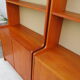 Wooden bookcase, 1960s, set of 2