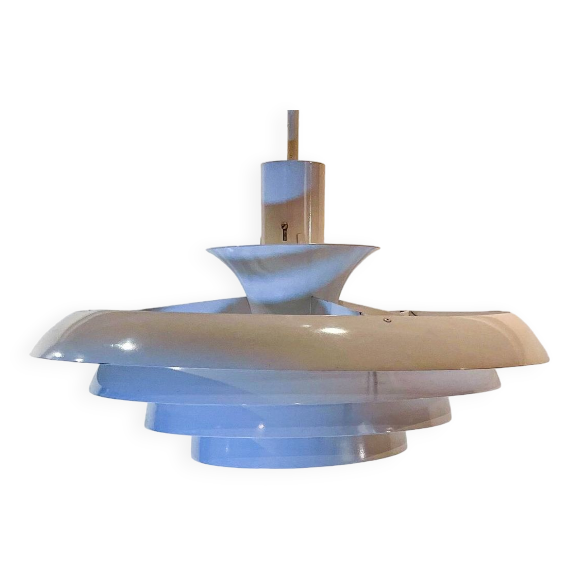 Vintage xl pendant pendants by fagerhult white space age swedish 1960