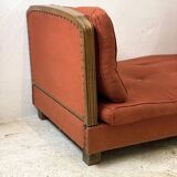Art Deco folding daybed