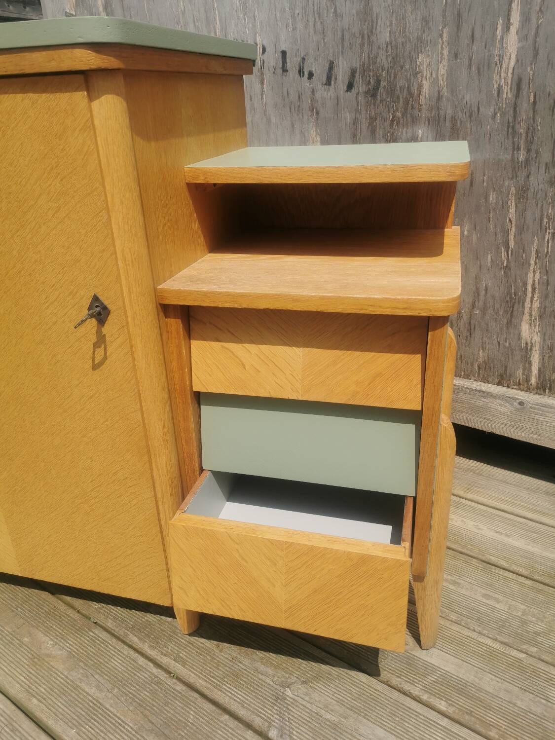 Commode bureau vintage