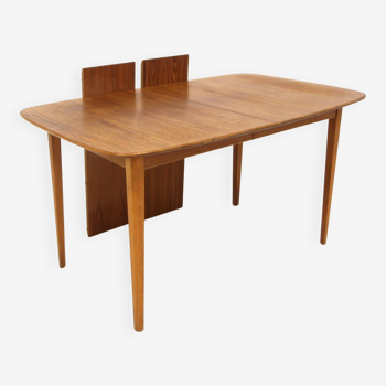 Scandinavian teak dining table, Sweden, 1960s