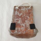 Stoneware ceramic wall soap dish by Jean Claude Monange