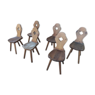6 chairs