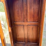 Late 19th century glass-fronted bookcase
