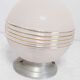1950 ball ceiling light with golden grooves d19cm