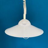 Vintage white vintage pendant with a perforated top