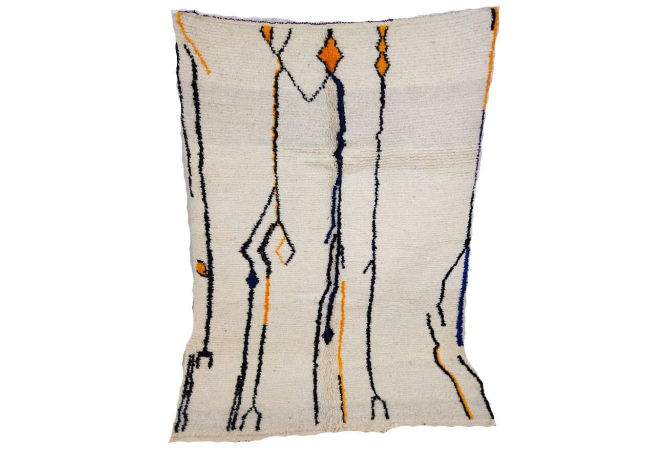 Moroccan carpet azilal 202x147cm