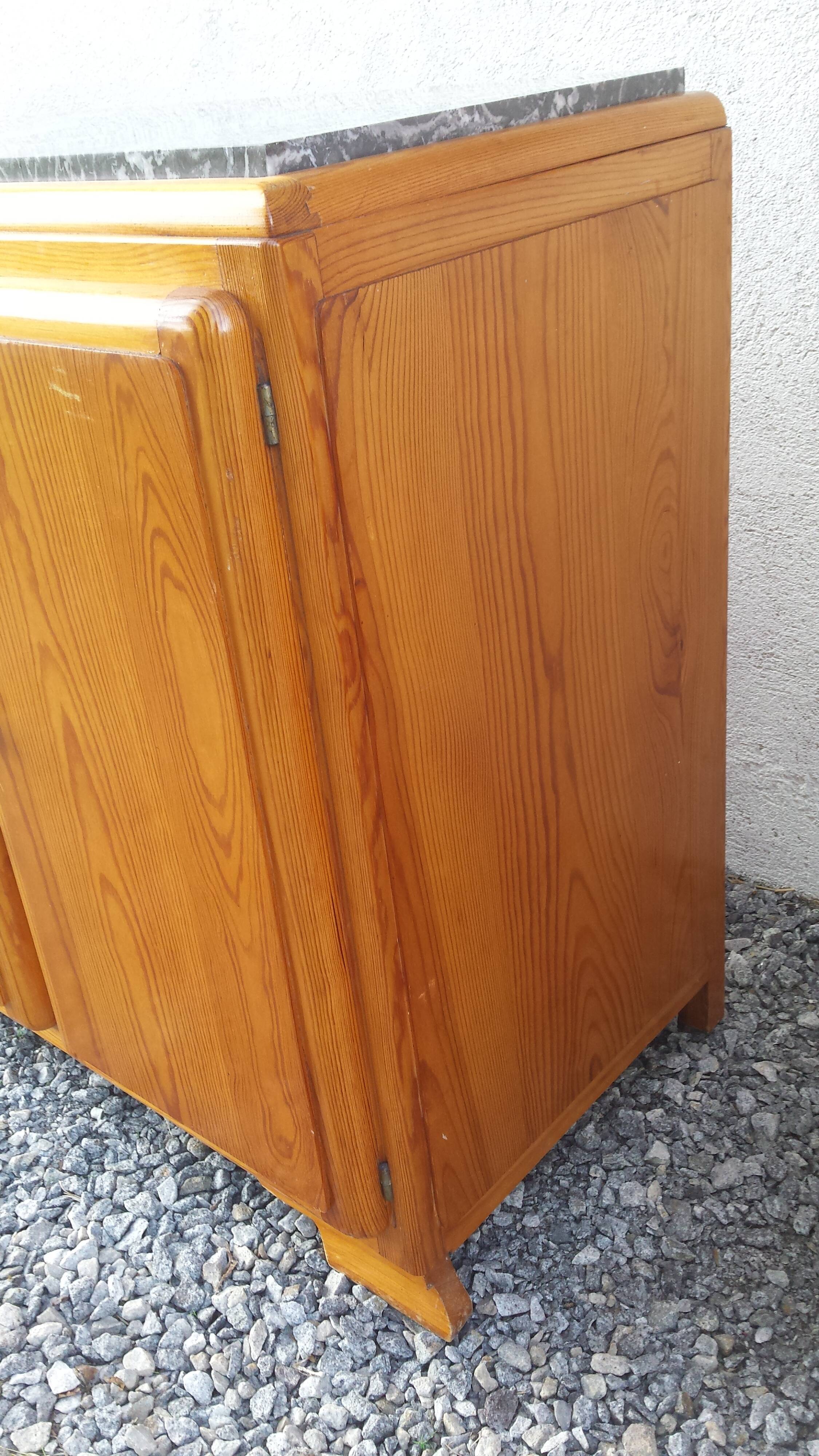 small Mado buffet, marble tray