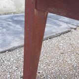 Oak station bench 2m80