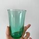 Lot de 6 verres à eau vert années 70