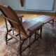 Lounge chair / rattan deckchair early twentieth century