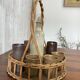 Vintage wicker basket